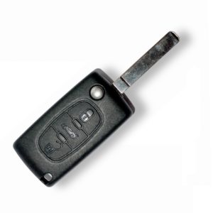 reparar llave mando plegable peugeot 206